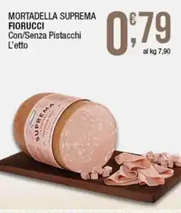 Sidis Mortadella suprema fiorucci con/senza pistacchi offerta