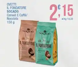 Sidis Ovetti il fondatore socado cereali e caffè/ nocciola offerta