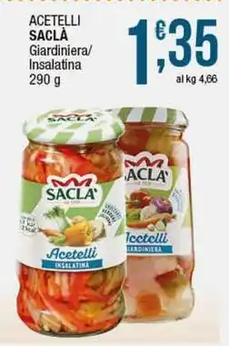 Sidis Acetelli saclà giardiniera/ insalatina offerta