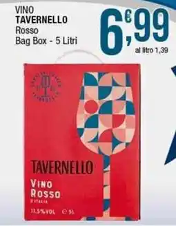 Sidis VINO TAVERNELLO Rosso offerta