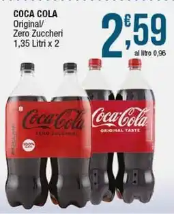Sidis COCA COLA Original/ Zero Zuccheri offerta