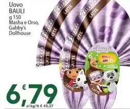 Sidis Uovo BAULI masha e orso, gabby's dollhouse offerta