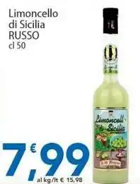 Sidis Limoncello di Sicilia RUSSO offerta