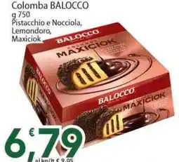 Sidis Colomba BALOCCO pistacchio e nocciola, lemondoro, maxiciok offerta