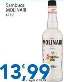 Sidis Sambuca MOLINARI offerta