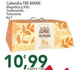 Sidis Colomba TRE MARIE, Magnifica, Tradizionale, Tuttuvetta offerta