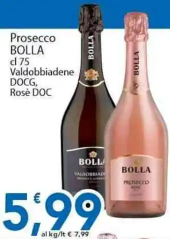 Sidis Prosecco BOLLA Valdobbiadene DOCG, offerta