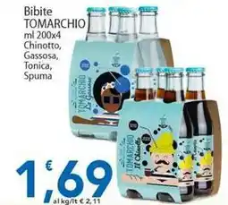 Sidis Bibite TOMARCHIO Chinotto, Gassosa, Tonica, Spuma offerta