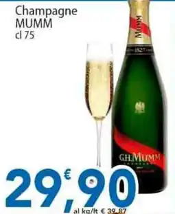 Sidis Champagne MUMM offerta