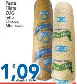 Sidis Pasta filata zogi classica, affumicata offerta