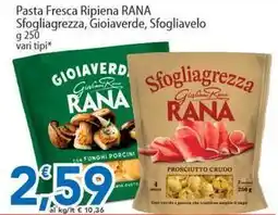 Sidis Pasta Fresca Ripiena Rana Sfogliagrezza, Gioiaverde, Sfogliavelo offerta