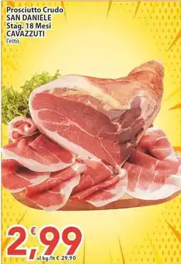 Sidis Prosciutto Crudo SAN DANIELE offerta