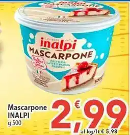 Sidis Mascarpone INALPI offerta