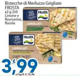 Sidis Bistecche di Merluzzo Grigliate FROSTA offerta