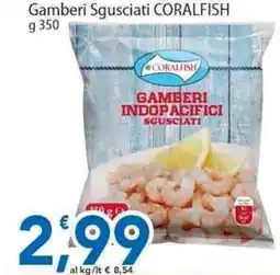 Sidis Gamberi Sgusciati CORALFISH offerta