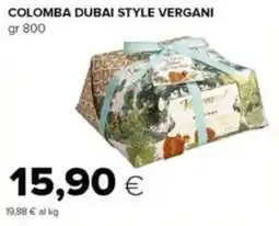 Tigre Colomba dubai style VERGANI offerta