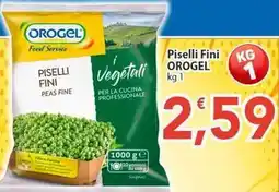 Sidis Piselli Fini OROGEL offerta