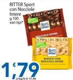 Sidis RITTER Sport con Nocciole Intere offerta