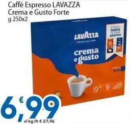 Sidis Caffè Espresso Lavazza Crema e Gusto Forte offerta