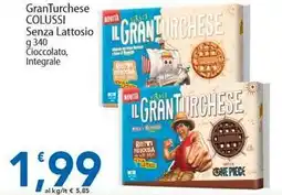 Sidis GranTurchese Colussi Senza Lattosio Cioccolato, Integrale offerta