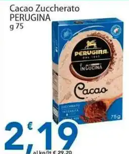 Sidis Cacao Zuccherato PERUGINA offerta