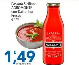 Sidis Passata Siciliana Agromonte con Datterino Fresco offerta