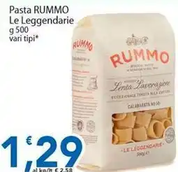 Sidis Pasta Rummo Le Leggendarie offerta