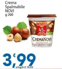 Sidis Crema Spalmabile NOVI offerta