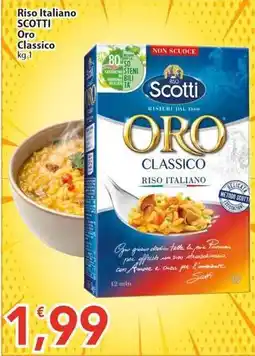 Sidis Riso Italiano Scotti Oro Classico offerta