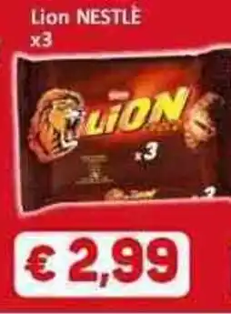 Sidis Lion NESTLÉ x3 offerta