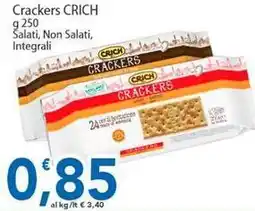 Sidis Crackers Crich Salati, Non Salati, Integrali offerta