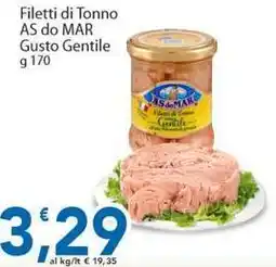 Sidis Filetti di Tonno As do Mar Gusto Gentile offerta