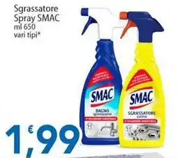 Sidis Sgrassatore Spray SMAC offerta