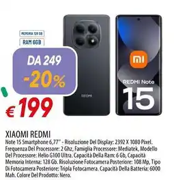 Galassia Xiaomi redmi offerta