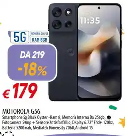 Galassia MOTOROLA G56 offerta