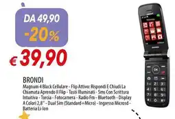Galassia BRONDI Magnum 4 Black Cellulare offerta