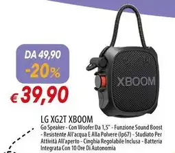 Galassia LG XG2T XBOOM offerta