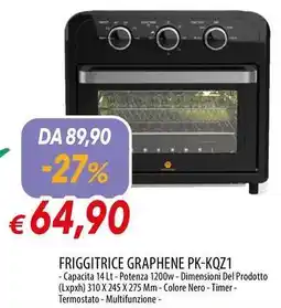 Galassia FRIGGITRICE GRAPHENE PK-KQZ1 offerta