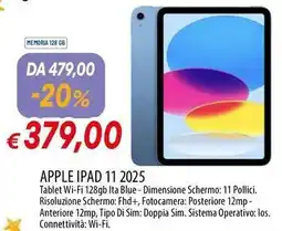 Galassia APPLE IPAD 11 2025 offerta