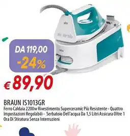 Galassia BRAUN IS1013GR offerta