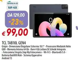 Galassia TCL TAB10L GEN4 offerta