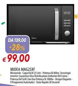 Galassia MIDEA MAG25XF offerta