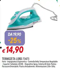 Galassia TERMOZETA LORD 73473 offerta