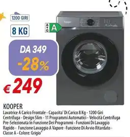 Galassia KOOPER Lavatrice A Carico Frontale offerta