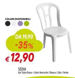 Galassia Sedia gio' style diana offerta