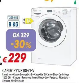Galassia CANDY EY1281DE/1-S offerta