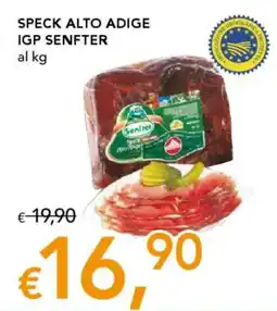 Migross Supermercati e Market Speck alto adige igp SENFTER offerta