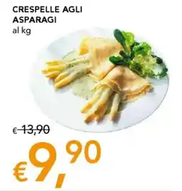 Migross Supermercati e Market Crespelle agli asparagi offerta