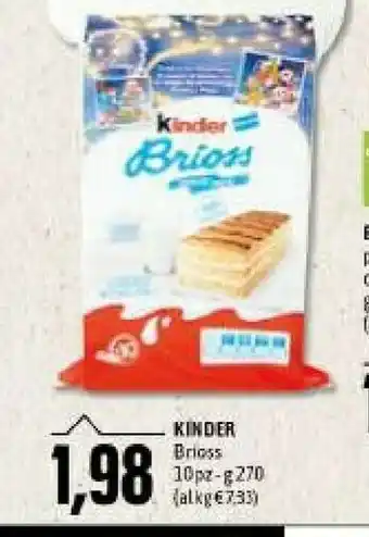 Emi Supermercati Kinder brioss 270 g(ml) offerta