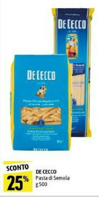 Emi Supermercati Pasta di semola offerta